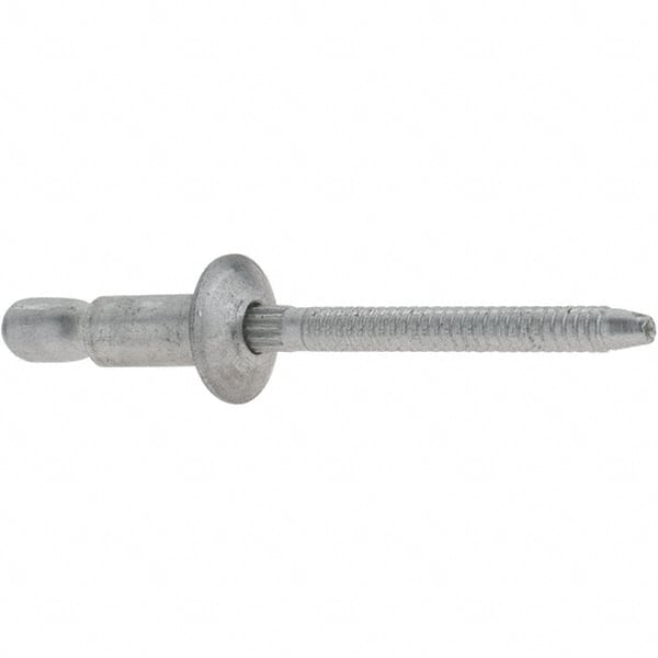 RivetKing - Size 64 Dome Head Aluminum Structural with Locking Stem Blind Rivet - Makers Industrial Supply