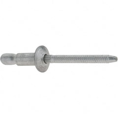 RivetKing - Size 64 Dome Head Aluminum Structural with Locking Stem Blind Rivet - Makers Industrial Supply