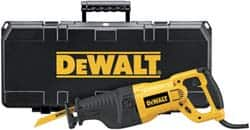 DeWALT - 2,700 Strokes per Minute, 1-1/8 Inch Stroke Length, Electric Reciprocating Saw - 120 Volts, 13 Amps - Makers Industrial Supply