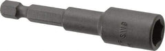 Wera - 9mm Magnetic Nutsetter - 1/4" Hex Drive, 2-1/2" OAL - Makers Industrial Supply