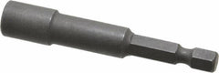 Wera - 1/4" Magnetic Nutsetter - 1/4" Hex Drive, 2-1/2" OAL, 7/16" Socket Nose Diam - Makers Industrial Supply