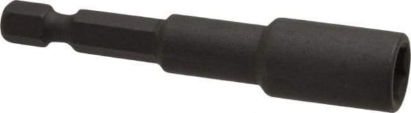 Wera - 5/16" Magnetic Nutsetter - 1/4" Hex Drive, 2-1/2" OAL, 1/2" Socket Nose Diam - Makers Industrial Supply