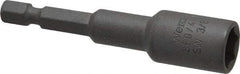 Wera - 3/8" Magnetic Nutsetter - 1/4" Hex Drive, 2-1/2" OAL, 9/16" Socket Nose Diam - Makers Industrial Supply