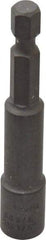 Wera - 1/4" Nonmagnetic Nutsetter - 1/4" Hex Drive, 2-5/8" OAL, 9/16" Socket Nose Diam - Makers Industrial Supply