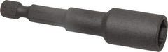 Wera - 3/8" Nonmagnetic Nutsetter - 1/4" Hex Drive, 2-5/8" OAL, 9/16" Socket Nose Diam - Makers Industrial Supply