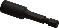 Wera - 7mm Nonmagnetic Nutsetter - 1/4" Hex Drive, 2" OAL, 7/16" Socket Nose Diam - Makers Industrial Supply