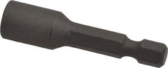 Wera - 1/4" Nonmagnetic Nutsetter - 1/4" Hex Drive, 2" OAL, 7/16" Socket Nose Diam - Makers Industrial Supply