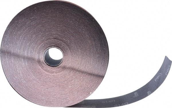 3M - 2" x 50 Yd 80 Grit Aluminum Oxide Cloth Roll - Medium Grade, J Weighted Backing - Makers Industrial Supply