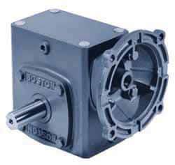 Boston Gear - 1 Centerline Distance, 40:1, 44 RPM Output,, Speed Reducer - Single Shaft Left, 42C NEMA - Makers Industrial Supply