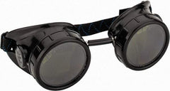 PRO-SAFE - Size Universal, Green Welding Goggles - Black Frame - Makers Industrial Supply