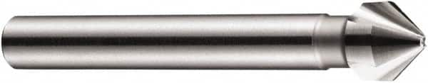 DORMER - 8mm Shank Diam, 3 Flute 82° High Speed Steel Countersink - Makers Industrial Supply