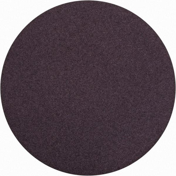 Norton - 15" Diam, 50 Grit Aluminum Oxide Adhesive PSA Disc - Coarse Grade, Brown, X Weighted Backing, Flexible - Makers Industrial Supply