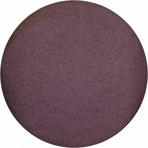 Norton - 18" Diam, 80 Grit Aluminum Oxide Adhesive PSA Disc - Coarse Grade, Brown, X Weighted Backing, Flexible - Makers Industrial Supply