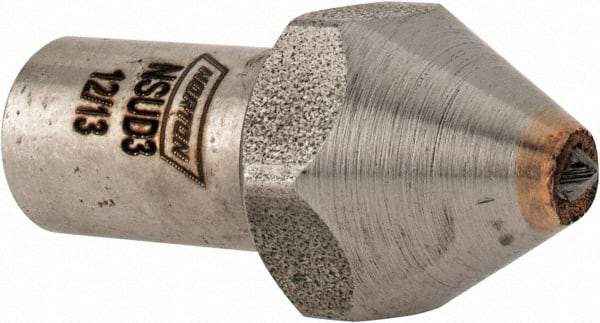 Norton - 1/3 Carat Single Point Diamond Dresser - 1-7/16" Long x 7/16" Shank Diam, 5/8" Diam Head - Makers Industrial Supply