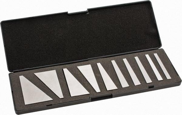 Value Collection - 1 to 30° Angle, 3 Inch Long, Steel, Angle Block Set - Makers Industrial Supply