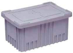 Quantum Storage - 16.5" Long x 10.9" Wide x 1" High Blue Lid - For Use with DG92035, DG92060, DG92080 - Makers Industrial Supply