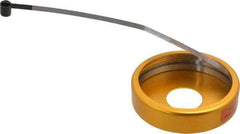 Made in USA - 0.001 Inch Graduation, 2 to 24 Inch Measurement, Spring Steel Diameter Tape Measure - 1/2 Inch Wide, 0.01 Inch Thick - Makers Industrial Supply