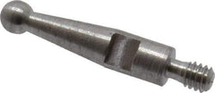 SPI - 0.078" Ball Diam, Steel, Ball Test Indicator Contact Point - 1/2" Contact Point Length, Use with Peacock Test Indicators - Makers Industrial Supply