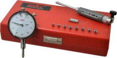 Value Collection - 9 Anvil, 0.24 to 0.4" Dial Bore Gage - 0.001" Graduation, 1.57" Gage Depth - Makers Industrial Supply