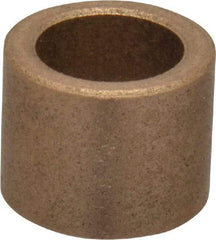 Boston Gear - 7/16" Inside x 5/8" Outside Diam, Oil Impregnated Bronze SAE-841 Sleeve Bearing - 1/2" OAL - Makers Industrial Supply