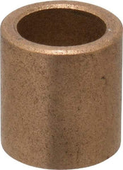 Boston Gear - 1/2" Inside x 11/16" Outside Diam, Oil Impregnated Bronze SAE-841 Sleeve Bearing - 3/4" OAL - Makers Industrial Supply