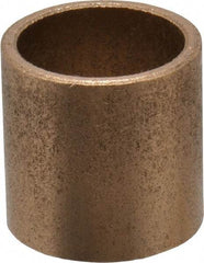 Boston Gear - 5/8" Inside x 3/4" Outside Diam, Oil Impregnated Bronze SAE-841 Sleeve Bearing - 3/4" OAL - Makers Industrial Supply