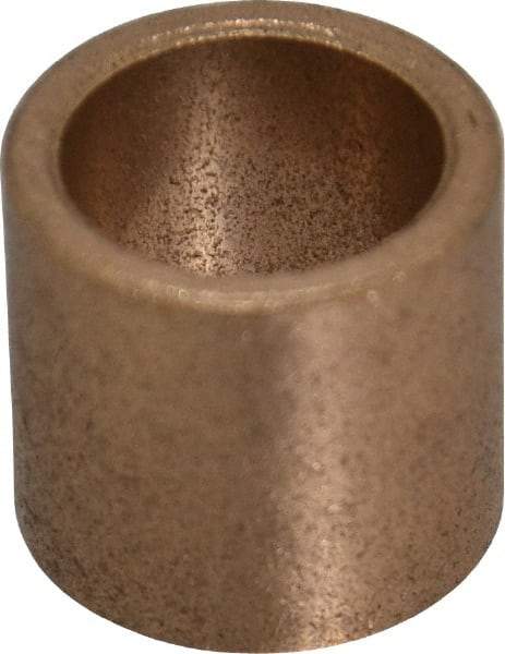 Boston Gear - 5/8" Inside x 13/16" Outside Diam, Oil Impregnated Bronze SAE-841 Sleeve Bearing - 3/4" OAL - Makers Industrial Supply