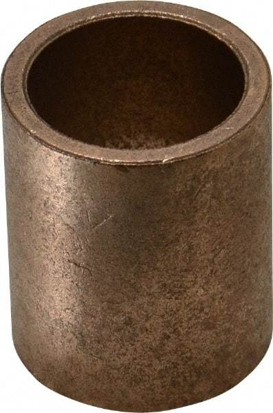 Boston Gear - 1" Inside x 1-1/4" Outside Diam, Oil Impregnated Bronze SAE-841 Sleeve Bearing - 1-1/2" OAL - Makers Industrial Supply