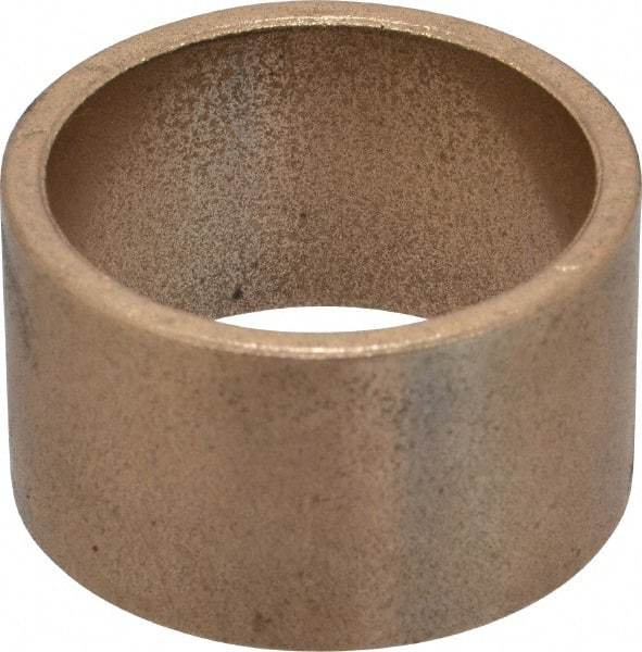 Boston Gear - 1-1/2" Inside x 1-3/4" Outside Diam, Oil Impregnated Bronze SAE-841 Sleeve Bearing - 1" OAL - Makers Industrial Supply