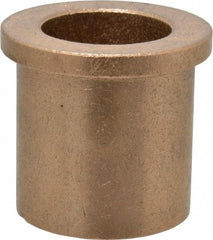 Boston Gear - 1" Inside x 1-3/8" Outside Diam, Oil Impregnated Bronze Sleeve Bearing - 1-5/8" Flange Outside Diam, 3/16" Flange Thickness, 1-1/2" OAL - Makers Industrial Supply