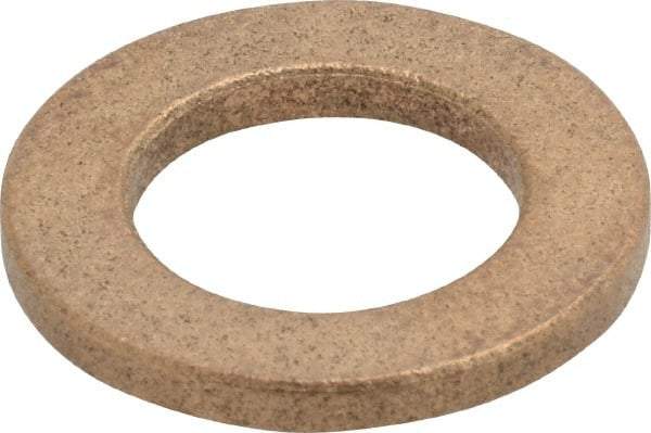 Boston Gear - 3/4" Inside x 1-1/4" Outside Diam, 1/8" Thick, Bronze SAE-841 Thrust Bearing - 10,000 Max Pressure x Velocity - Makers Industrial Supply