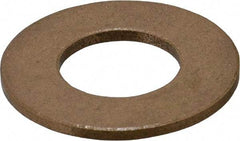 Boston Gear - 1" Inside x 2" Outside Diam, 1/8" Thick, Bronze SAE-841 Thrust Bearing - 10,000 Max Pressure x Velocity - Makers Industrial Supply