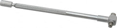 Value Collection - 1/2 to 3/4 Inch, 4.4 Inch Overall Length, Telescoping Gage - 4 Inch Long Handle, Hardened Tool Steel, Satin Chrome Finish - Makers Industrial Supply