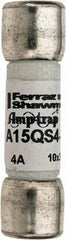 Ferraz Shawmut - 150 VAC/VDC, 4 Amp, Fast-Acting Semiconductor/High Speed Fuse - Clip Mount, 1-1/2" OAL, 100 at AC, 50 at DC kA Rating, 13/32" Diam - Makers Industrial Supply