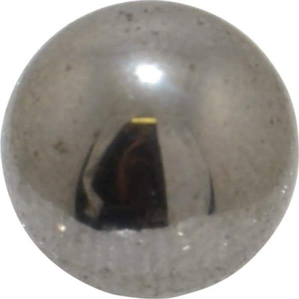 SPI - 13/32 Inch Diameter, Chrome Steel Gage Ball - 0.0001 Inch Tolerance, Grade 25 Accuracy, 63 RC Hardness, AFBMA Certification - Makers Industrial Supply