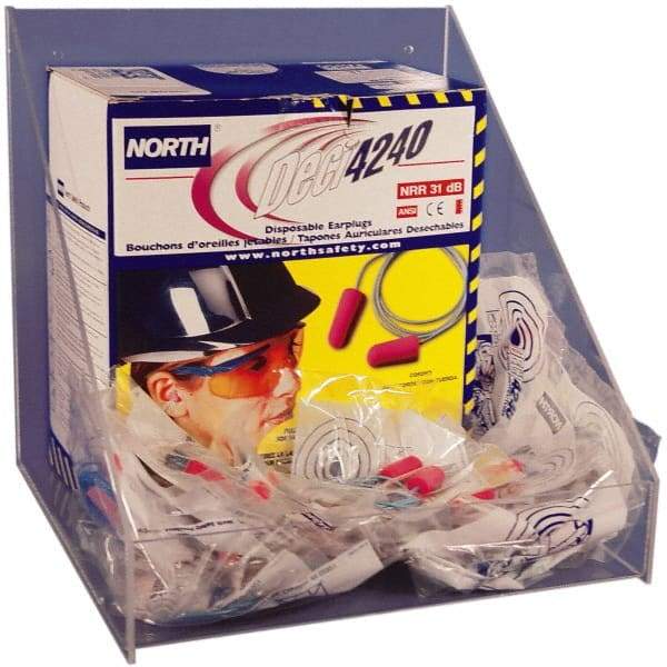 NMC - Open Top Box/Tray Style Earplug Dispenser - Tabletop or Wall Mount - Makers Industrial Supply