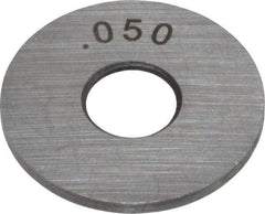 Value Collection - 0.05" Round Steel Spacer Block - Accuracy Grade B - Makers Industrial Supply