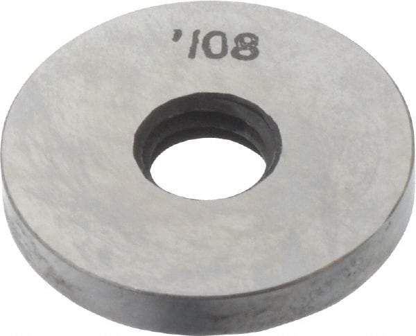 Value Collection - 0.108" Round Steel Spacer Block - Accuracy Grade B - Makers Industrial Supply