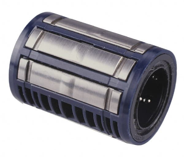 Linear Bearings; Static Load Capacity: 753.0 lb; Overall Width: 52.0000; Overall Length (mm): 80.0000; Distance Between Retain Ring Grooves: 40; Metric Outside Diamater: 40.000; Length: 58.00