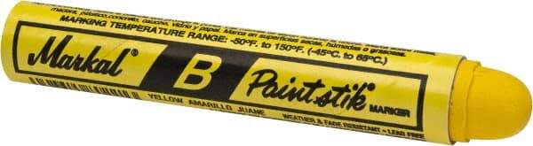 Markal - Yellow Paint Marker - Ball Tip - Makers Industrial Supply