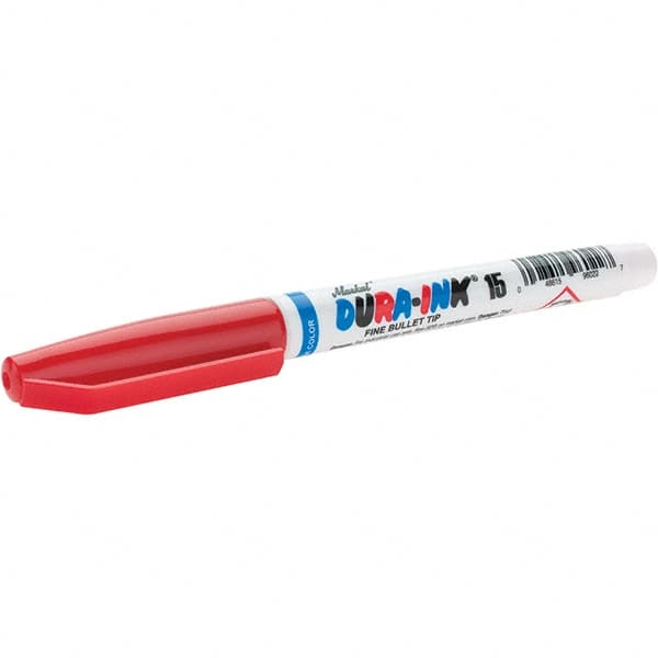 Markal - Red Marker/Paintstick - Alcohol Base Ink - Makers Industrial Supply