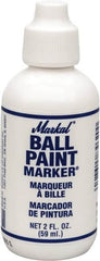 Markal - White Marker/Paintstick - Alcohol Base Ink - Makers Industrial Supply