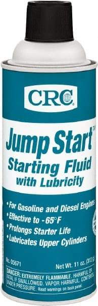 CRC - Jump Start Starting Fluid - 16 oz Aerosol - Makers Industrial Supply