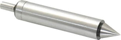 Value Collection - 0.2" Head Diam, 1/2" Shank, Double End, Mechanical Edge and Center Finder - Accurate to 0.0002", Conical and Cylindrical Contact - Makers Industrial Supply