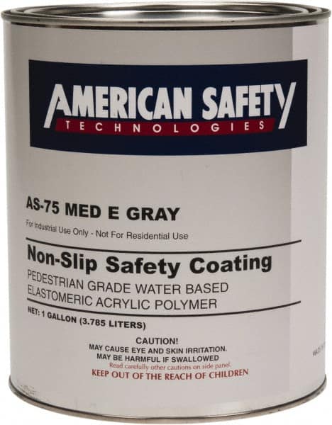 American Safety Technology - 1 Gal Gray Antislip Epoxy - Makers Industrial Supply