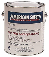 American Safety Technology - 1 Gal Gray Antislip Epoxy - Makers Industrial Supply