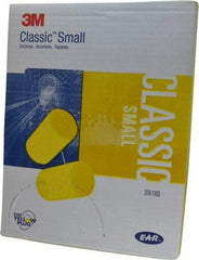 3M - Disposable, Uncorded, 29 dB, Barrel Earplugs - Yellow, 200 Pairs - Makers Industrial Supply