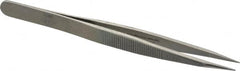 Erem - 4-3/4" OAL OOD-SA Precision Tweezers - Fine Straight Point - Makers Industrial Supply