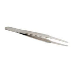 Erem - 4-1/2" OAL 2A-SA Precision Tweezers - Round Tapered Tip - Makers Industrial Supply