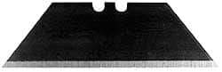 U.S. Blade - 5 Piece Steel Single Edge Blade - 2" OAL, 0.017" Blade Thickness - Makers Industrial Supply